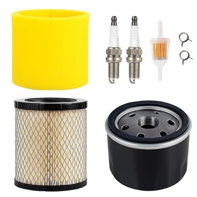 Tune Up Kit Air Oil Fuel Filter Spark Plug Fits John Deere D100 D140 E100 E140