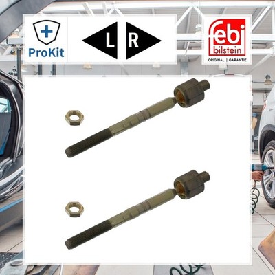 2x ORIGINAL  Febi Bilstein 40492 Axialgelenk, Spurstange Vorne, Links, Rechts