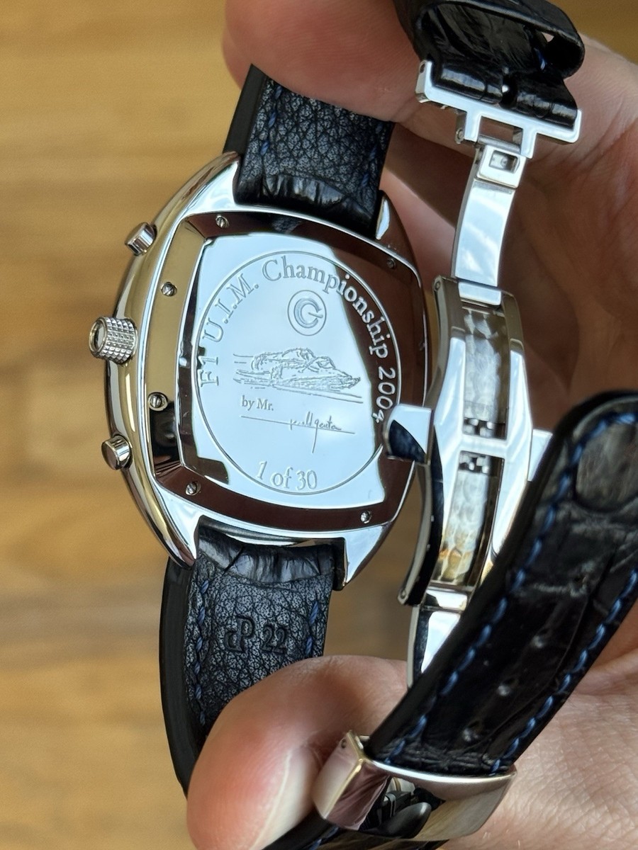 Gerald Charles Renaissance Chronograph F1 U.I.M. Championship 2004