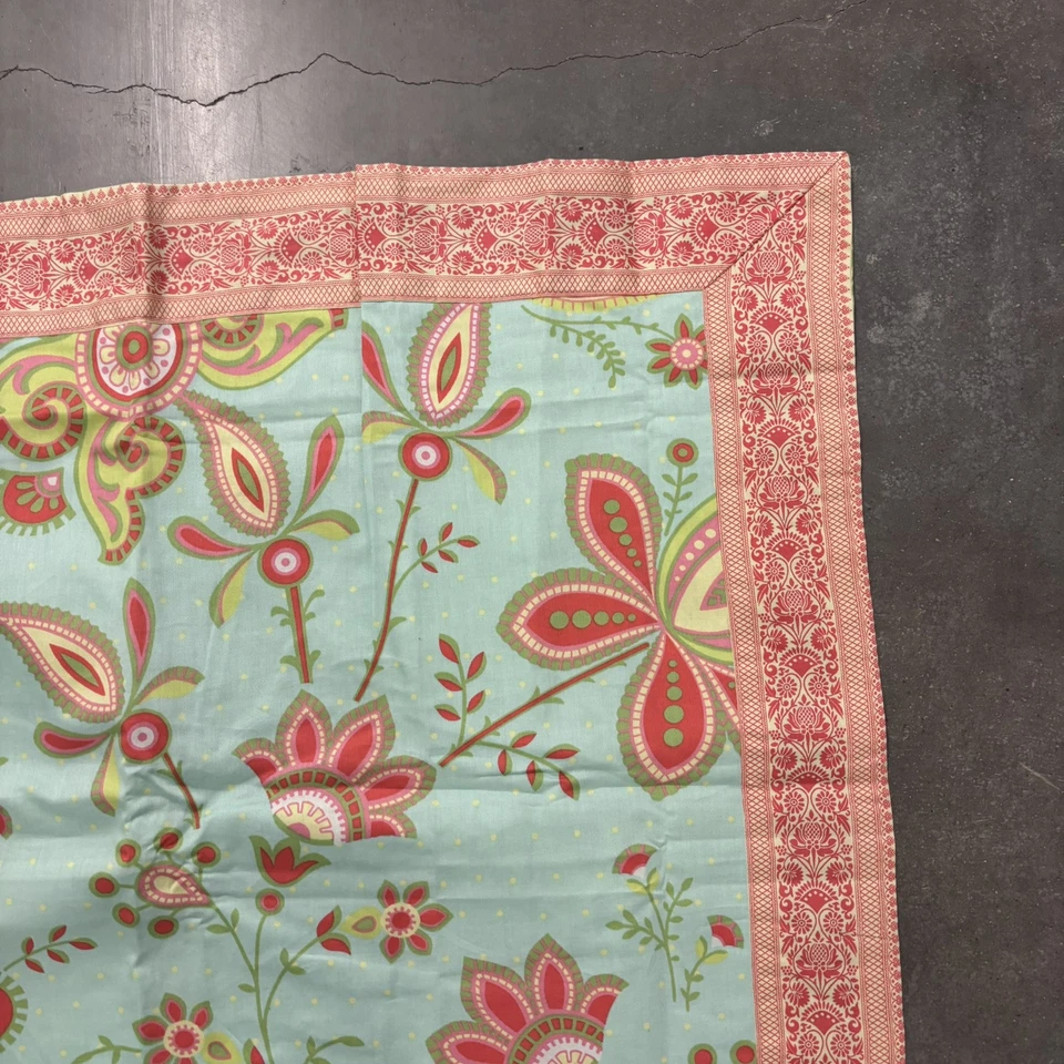 AMY BUTLER Rosa Floral Ligero Algodón Orgánico ESTÁNDAR Funda de Almohada Una Pieza Foto 3 de 4