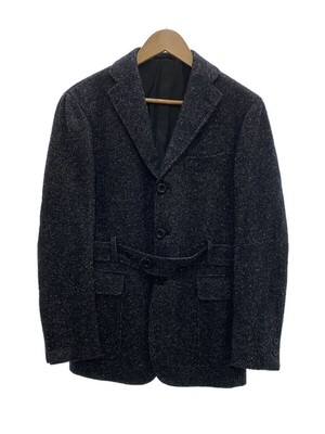 ジャケット・アウター Hellers cafe Heller's Cafe Tailored Jacket 44 Wool Navy Total Pattern