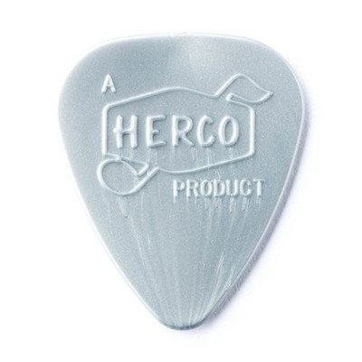 Herco Vintage 66 Heavy Silver Guitar Picks 6 Pack Classic Tone And Feel