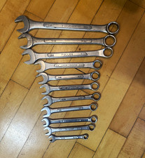 S-k Wayne Husky Others Vintage Usa Sae Combination Wrench Lot 11pc 12 - 1 S-k Wayne Husky Others Vintage Usa Sae Combination Wrench Lot 11pc 12 - 1
