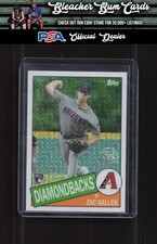 2020 Topps 85C-45 Zac Gallen 1985 Topps Chrome Silver Pack Promo