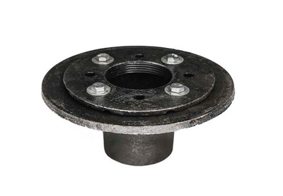 Infinity Drain CDIB 22 Clamp Down Cast Iron Drain with 2'' Throat and 2'' No Hub O