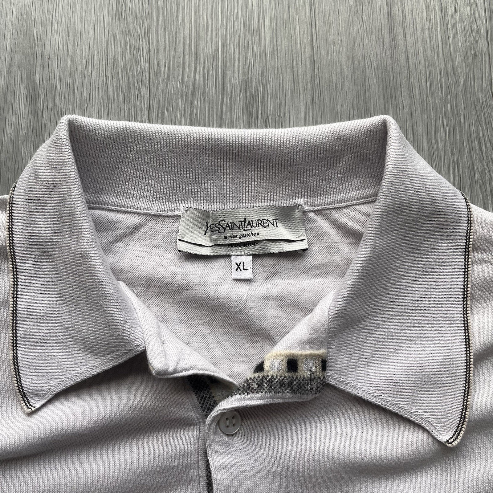 Polo Yves Saint Laurent Rive Gauche vintage Tom Ford epoca misto cashmere