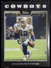 Topps 2008 Dallas Cowboys Jason Witten #5 NFL Football Trading Card
