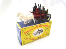 MODEL OF YESTERYEAR Y4-2, SHAND MASON HORSEDRAWN FIRE ENGINE + CRAFTED BOX.