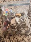 Vintage Mixed Costume Jewelry Lot Pins, Necklaces, Earrings
