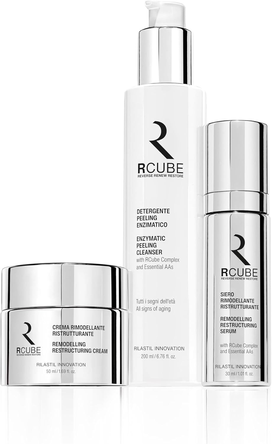 Rilastil Rcube Crema Viso Rimodellante Ristrutturante Con Rcube Complex E Aminoa - 2