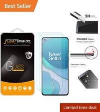 High-Quality 9H Tempered Glass Screen Protectors for OnePlus 8T/8T 5G - 2 Pack