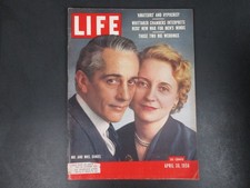 APRIL 30 1956 LIFE MAGAZINE MARGARET TRUMAN, CLIFTON DANIEL, GRACE KELLY WEDDING APRIL 30 1956 LIFE MAGAZINE MARGARET TRUMAN, CLIFTON DANIEL, GRACE KELLY WEDDING