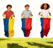 Potato Sack Race Bags - 2 PCS Outdoor Games Sack Race Bags for Adults and Kids C