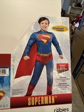 Halloween Costume Boys Marvel Superman Medium 8 New