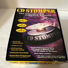CD Stomper Pro Ultimate CD Labeling System Kit for Windows/Mac CD-ROM