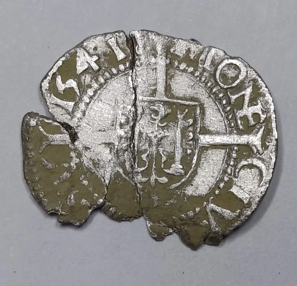 RARE Argent, 1/2 Carolus 1541 - Charles Quint (Karl V) -Ville de Besançon (.58g) - Photo 1/4