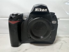 Nikon D D70 6.1MP Digital SLR Camera - Black (Body Only) for sale