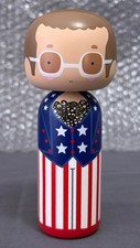Elton John USA Kokeshi Doll Lucie Kaas Mint In Boxed NEW Official.