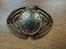 Gold Tone Fashion Belt Buckle