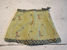 Girl's GYMBOREE Size 6 Green Hawaiian Theme Skort