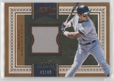 2016 Panini Prime Cuts Base IV Relics Bronze 43/49 Andres Galarraga #134 im4