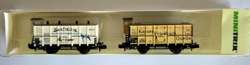 Minitrix 13483 K Spur N Kühlwagenset der DRG in OVP | Condition: Gebraucht