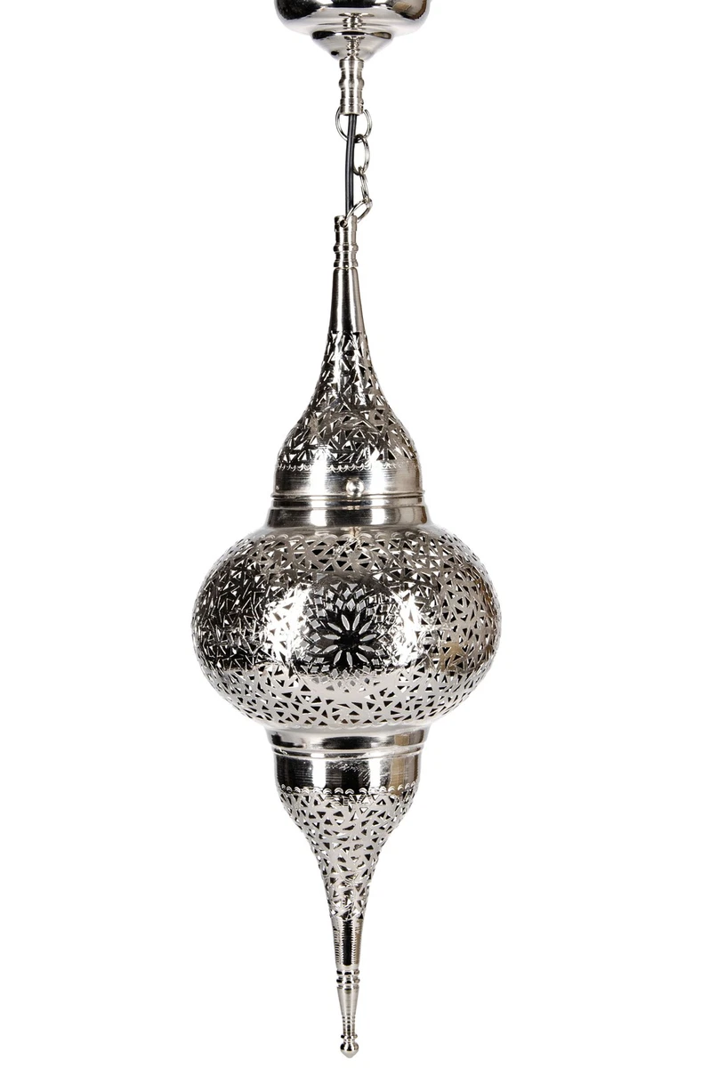 Lamre Orientale Marocaine Étoile De Mer - Plafonnier En Cuir, Vitrail Couleur, E14, Artisanat