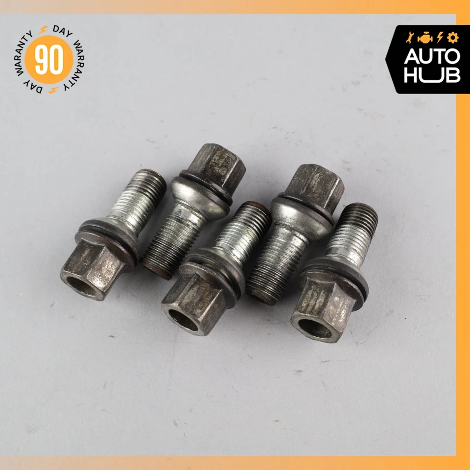 Juego de 5 pernos de tuerca para llanta de rueda Audi S5 WHT002438 OEM Foto 4 de 4
