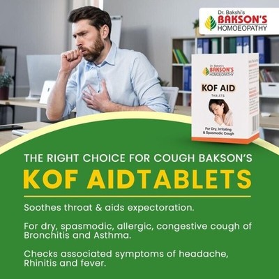 Bakson Homeopathy Kof Aid Tablet (75tab)