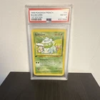 1999 Pokémon French Bulbasaur 1st Edition #44 PSA 8 NM-MT Base Set WOTC