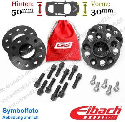 SV schwarz VA 30mm & HA 50mm & Schrauben-  u.a.: BMW 3er Compact E46 01-05