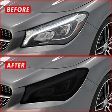 For 13-19 Mercedes Cla Headlight Smoke Precut Vinyl Tint Overlays For 13-19 Mercedes Cla Headlight Smoke Precut Vinyl Tint Overlays