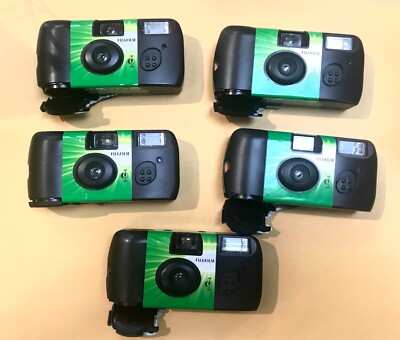 20 Empty Fuji Disposable Cameras. Film NOT Included. For DIY Projects.