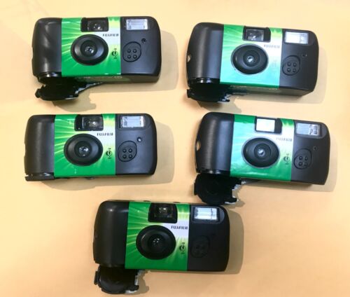 20 Empty Fuji Disposable Cameras. Film NOT Included. For DIY Projects. - Afbeelding 1 van 2