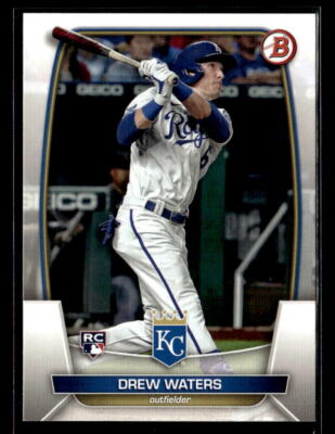 Drew Waters 2023 Bowman #5 Rookie Kansas City Royals