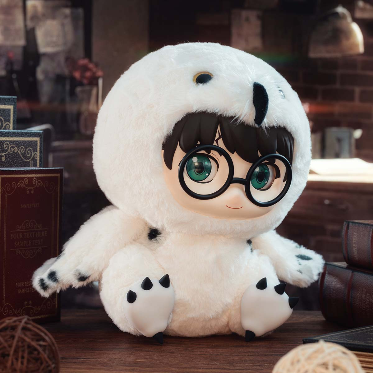 MUÑECA DE PELUCHE DE VINILO HARRY POTTER LOVELINESS - BÚHO NUEVA TENDENCIA ARTE JUGUETES REGALO