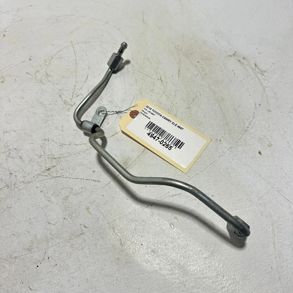 2018 - 2023 TOYOTA CAMRY 2.5L ENGINE FUEL INJECTION SYSTEM HOSE TUBE PIPE OEM - Image 2 of 4