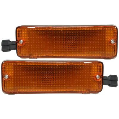 FRONT BUMPER LIGHT LAMP ORANGE LR RIGHT LEFT FOR TOYOTA HILUX