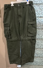 Boy Scouts of America Convertible Cargo Pants/Shorts Men  s Classic Size 33 3