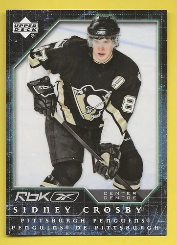 2007 Upper Deck UD Reebok Sidney Crosby (Pittsburgh)