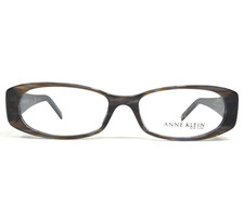 Anne Klein Eyeglasses Frames AK 8087 222 Clear Brown Blue Purple Horn 52-16-135