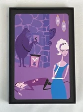 Shag Pink Panther Blond Beauty Gorilla Thieves Safe 4" x 6" MCM Framed Print