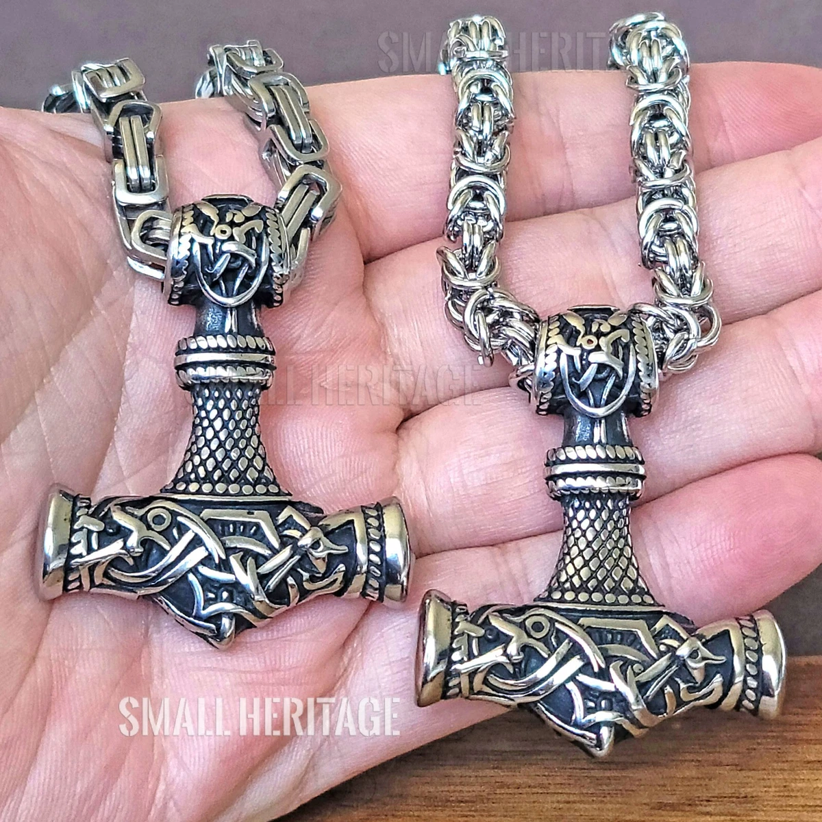 Large mjolnir hotsell pendant