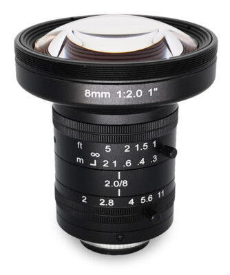 12 million machine vision industrial camera lens C-mount 8 12 16 25 35mm 1 in FA