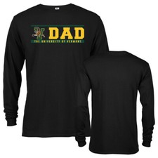 University of Vermont Catamounts UVM Dad Father Parent Logo Long Sleeve T-shirt