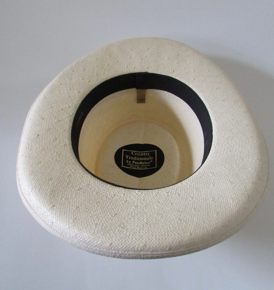 Pendleton men’s straw Panama hat XL. Pendleton Men main image 4