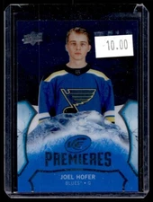 2021-22 Upper Deck Ice Rookie Joel Hofer RC /499 St. Louis Blues #167