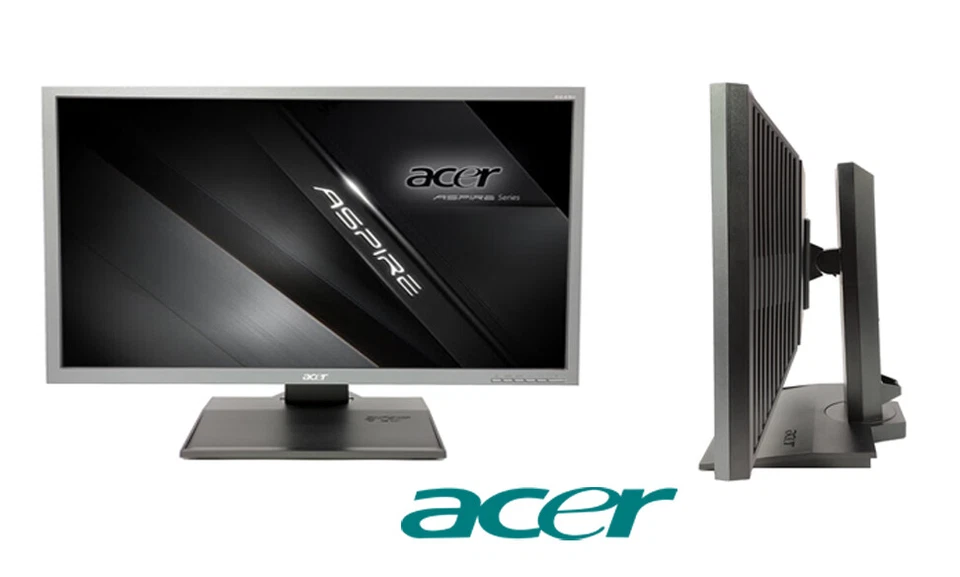 Acer Business B243w 22" Zoll Monitor DVI VGA Pivot Höhenverstellbar Grau 5ms TN