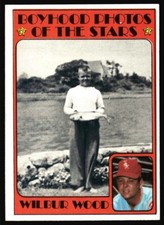 1972 Topps Wilbur Wood #342 Chicago White Sox