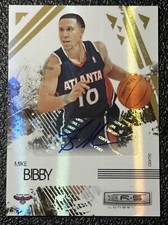 2009-10 Panini R & S Mike Bibby Gold Longevity Auto /25 Rookies and Stars #3  